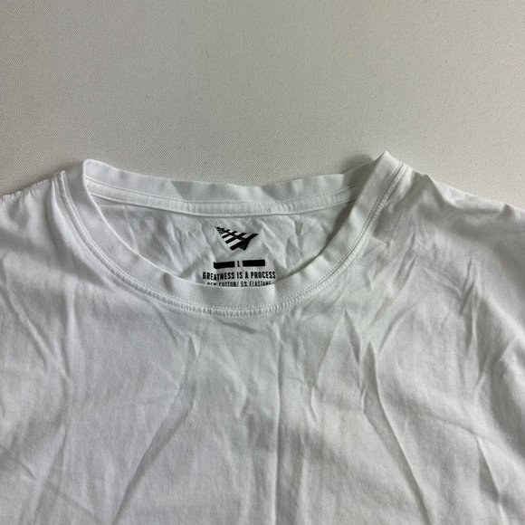 Jay-Z Roc Nation Paper‎ Planes White Short Sleeve Essential T-Shirt Men Large - Picture 4 of 11